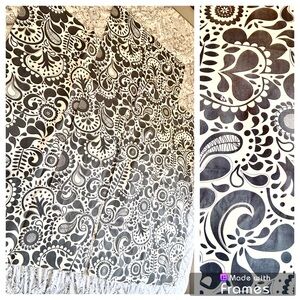 IKEA of Sweden Eva Lundgren Canvas Fabric 3 pieces grey & white